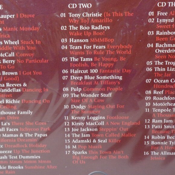 GREATEST EVER DRIVING SONGS by Various Artists / New CD / 3 Disc Set / 50 Tracks - Picture 5 of 12